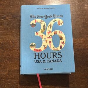 TASCHEN Blue 36 Hours USA & Canada Guide 2nd edition ✨ $15 SALE ✨